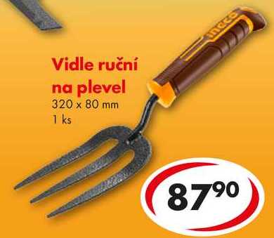 Vidle ruční na plevel