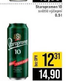Staropramen 10 světlé výčepní 0,5l