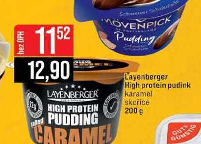 Layenberger High protein pudink karamel skořice 200 g 