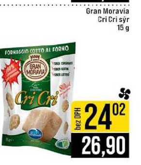Gran Moravia Cri Cri sýr 15 g