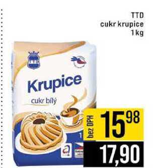 TTD cukr krupice 1kg 