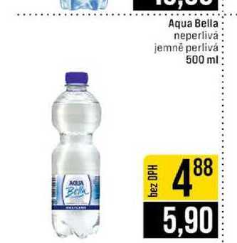Aqua Bella neperlivá jemně perlivá 500 ml
