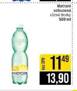 Mattoni ochucená různé druhy 500 ml 