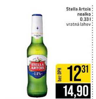 Stella Artois nealko 0.33l 