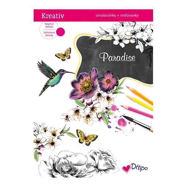 Ditipo Třpytivé omalovánky - Paradise