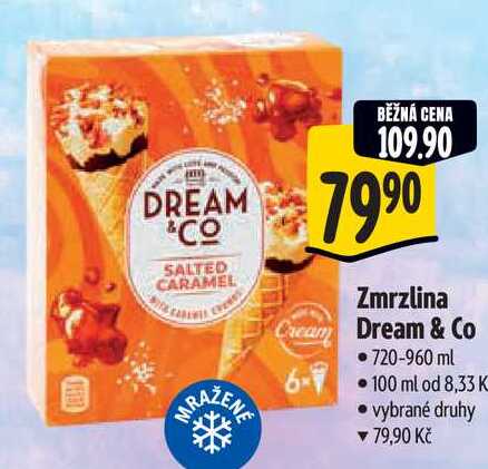 Zmrzlina Dream & Co 720-960 ml