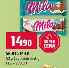 SEDITA MILA 50 g vybrané druhy