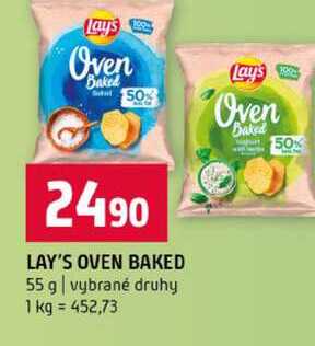 Lay's Oven Baked 55 g vybrané druhy