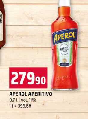 APERITIVO 0,7l vol. 11%