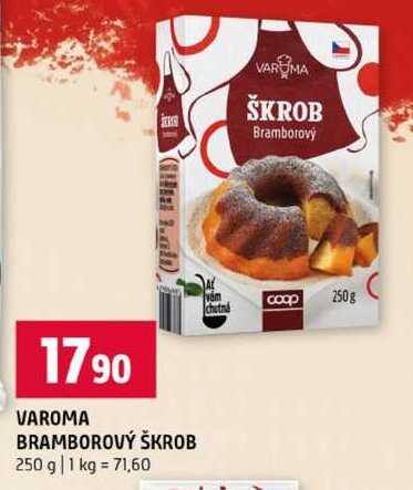 VAROMA BRAMBOROVÝ ŠKROB 250 g