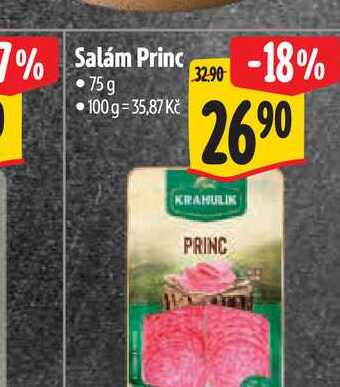 Salám Princ 75g  