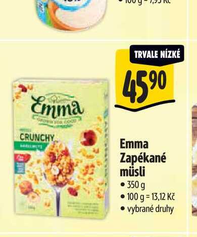  Emma Zapékané müsli 350 g 
