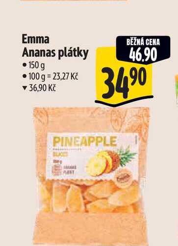 Emma Ananas plátky 150 g 