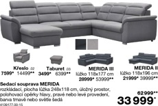 Sedací souprava MERIDA III
