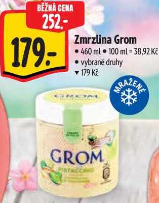 Zmrzlina Grom, 460 ml 