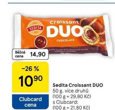 Sedita Croissant DUO, 50 g