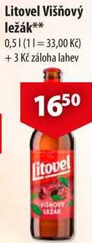 Litovel Višňový ležák, 0,5 l