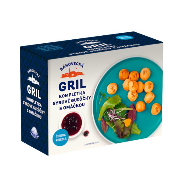 Milsy Gril kompletka - Sýrové kuličky s omáčkou z černého rybízu