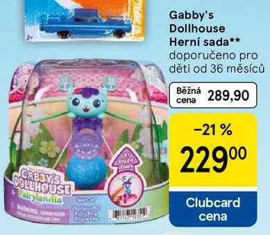Gabby's Dollhouse Herní sada, doporučeno pro děti od 36 měsíců