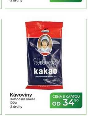 Kávoviny Holandské kakao 100g