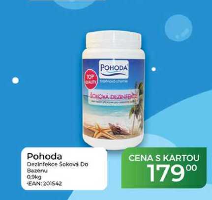 Pohoda Dezinfekce Šoková Do Bazénu 0,9kg