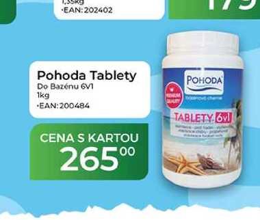 Pohoda Tablety Do Bazénu 6V1 1kg