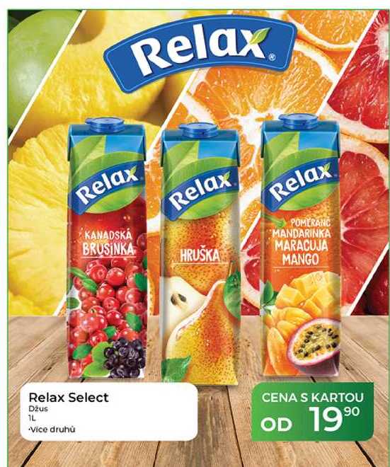 Relax Select Džus 1l