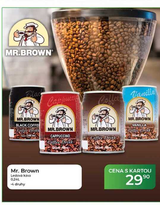 Mr. Brown Ledová káva 0,24L