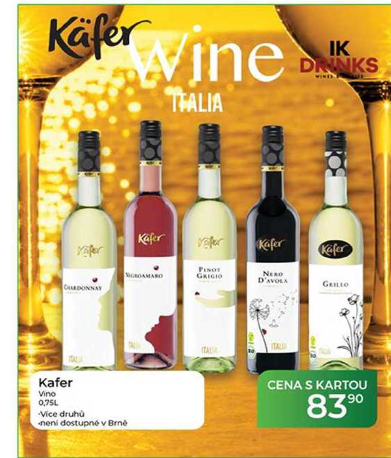 Kafer Víno 0,75l