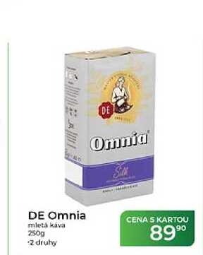 DE Omnia mletá káva 250g