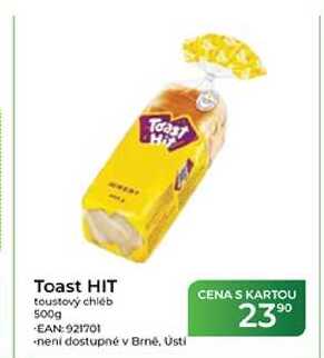 Toast HIT toustový chléb 500g
