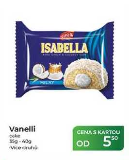 Vanelli cake 35g-40g