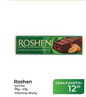 Roshen tyčinka 38g-43g