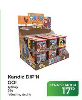 Kandiz DIP'N GO! tyčinky 55g