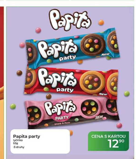 Papita tyčinka 63g