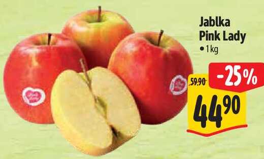 Jablka Pink Lady, 1 kg