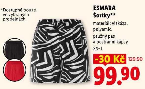 ESMARA Šortky