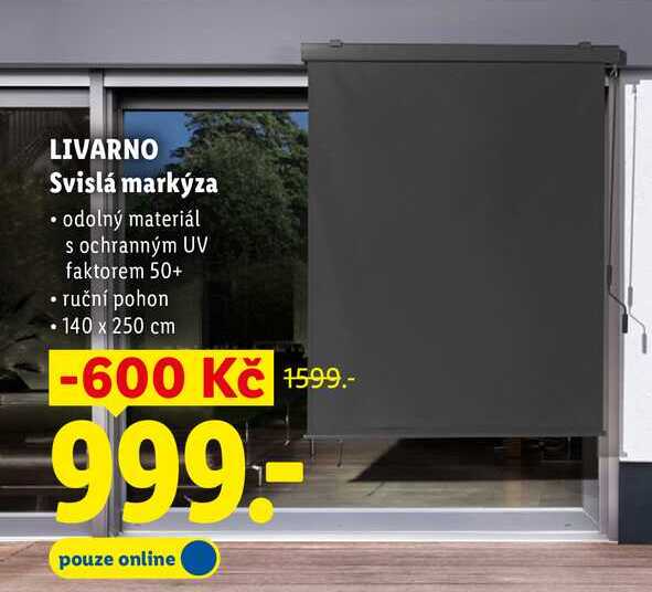 LIVARNO Svislá markýza