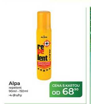 Alpa repetent 90ml-150ml