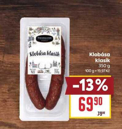Klobása klasik 350 g