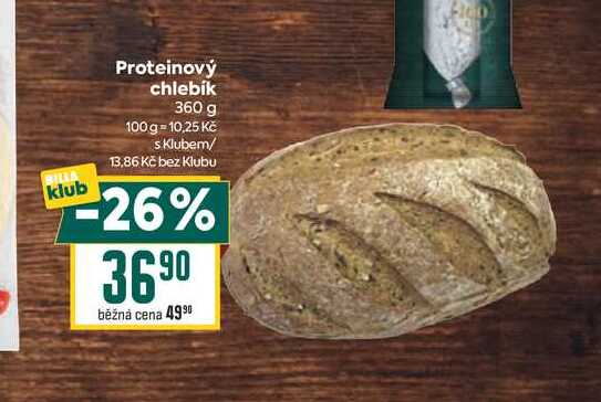 Proteinový chlebík 360 g