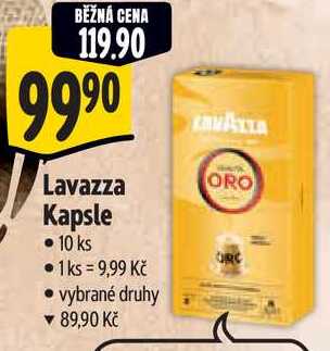 Lavazza Kapsle, 10 ks  