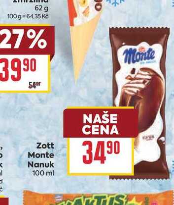 Zott Monte Nanuk 100 ml 