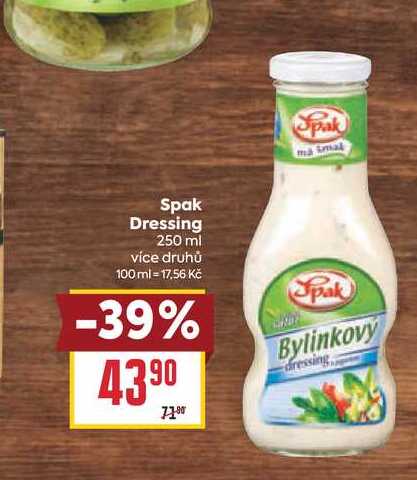 Spak Dressing 250 ml