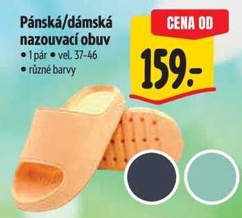 Pánská/dámská nazouvací obuv