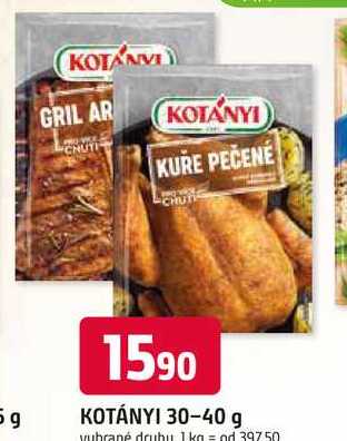 KOTÁNYI koření 30-40 g