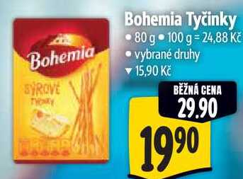 Bohemia Tyčinky, 80 g