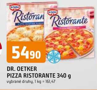 DR. OETKER PIZZA RISTORANTE 340 g 