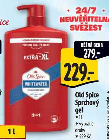 Old Spice Sprchový gel, 1 l