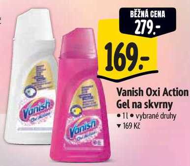 Vanish Oxi Action Gel na skvrny, 1 l